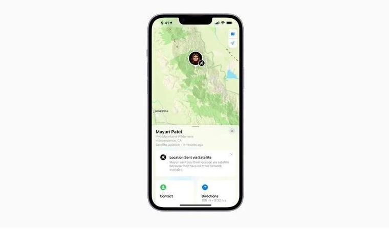 三水苹果14维修分享iPhone14系列中 FindMy功能通过卫星分享位置方法教程 